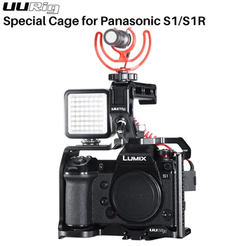 UURig Vlog Camera Cage Cold Shoe Mount Protective Case Rig Frame Shell Video for Panasonic Lumix S1R S1 DSLR Camera Accessories
UURig Vlog Camera Cage Cold Shoe Mount Protective Case Rig Frame Shell Video for Panasonic Lumix S1R S1 DSLR Camera Accessories