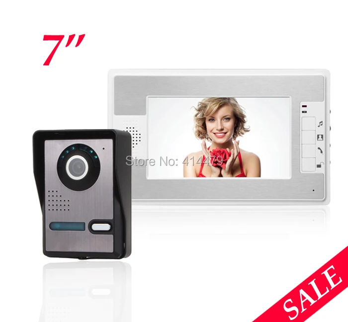 Home 7 inch LCD Video doorphone Ring Intercom Weatherproof Night Vision Camera
Home 7 inch LCD Video doorphone Ring Intercom Weatherproof Night Vision Camera