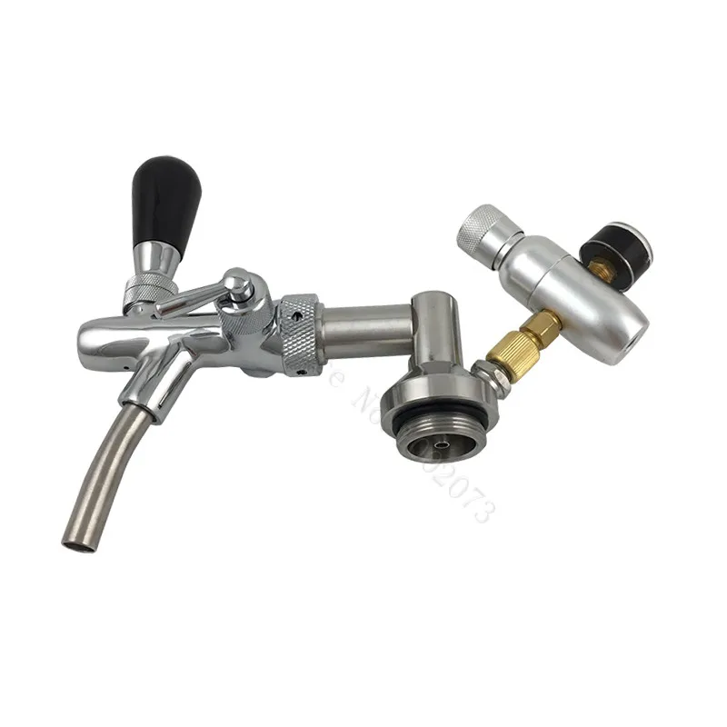 Mini Keg Beer spear with Adjustable Tap Faucet and CO2 Injector for Homebrew 2L 3.6L 5L Beer Keg growle
Mini Keg Beer spear with Adjustable Tap Faucet and CO2 Injector for Homebrew 2L 3.6L 5L Beer Keg growle