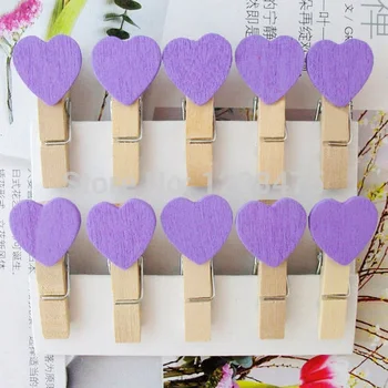 10pcs/Lot New Cute lilac color Heart wood Clip wedding party Mini Bag Clip Paper Clips wood pegs Special wedding Gift 3.5CM
10pcs/Lot New Cute lilac color Heart wood Clip wedding party Mini Bag Clip Paper Clips wood pegs Special wedding Gift 3.5CM