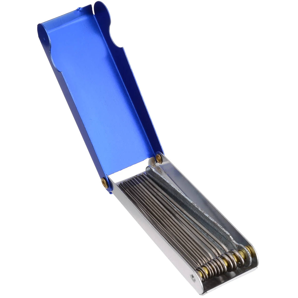 High Quality 1 Set Guitar Top Nut Bridge File Set Stainless Steel Box Tool Set For String Slots
High Quality 1 Set Guitar Top Nut Bridge File Set Stainless Steel Box Tool Set For String Slots
