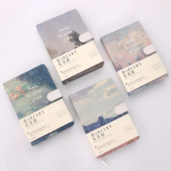LENWA Monet Series Notebook Color Side Magnetic Buckle Notebook Thicker Notebook 1PCS
LENWA Monet Series Notebook Color Side Magnetic Buckle Notebook Thicker Notebook 1PCS