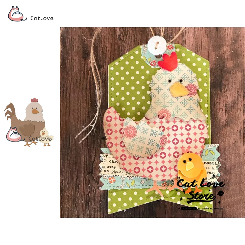 Hen Chicken Animal Metal Cutting Dies Stencils For DIY Scrapbooking Paper Card Decorative Craft Dies Embossing Die Cuts New 2019
Hen Chicken Animal Metal Cutting Dies Stencils For DIY Scrapbooking Paper Card Decorative Craft Dies Embossing Die Cuts New 2019
