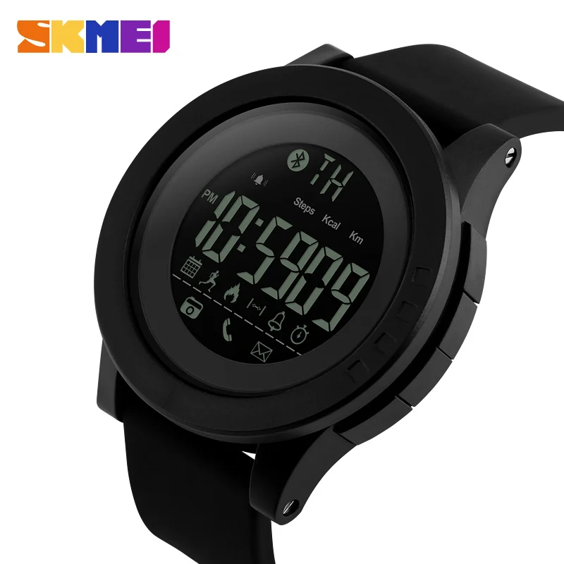 SKMEI Men Smart Watch Multi-Function Pedometer Calorie Bluetooth Digital Watch Reminder Digital Wristwatches Relogios 1255
SKMEI Men Smart Watch Multi-Function Pedometer Calorie Bluetooth Digital Watch Reminder Digital Wristwatches Relogios 1255