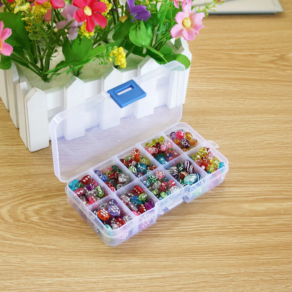 1 Set 10 slots Plastic Acrylic Beads Kit Mixed colors Spacer Beads with Box for Children Fit DIY Jewelry Making BDH035
1 Set 10 slots Plastic Acrylic Beads Kit Mixed colors Spacer Beads with Box for Children Fit DIY Jewelry Making BDH035