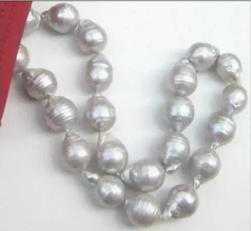 Free Shipping >>>>new 15-23mm tahitian silver gray baroque pearl necklace 18 inches long 14k clasp
Free Shipping >>>>new 15-23mm tahitian silver gray baroque pearl necklace 18 inches long 14k clasp