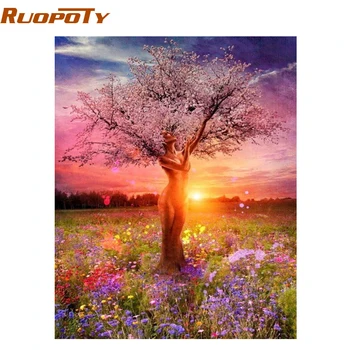 RUOPOTY Frame Picture DIY Painting By Numbers Sexy Trees Landscape Handpainted Oil Painting For Home Decor 40x50cm Wall Artworks
RUOPOTY Frame Picture DIY Painting By Numbers Sexy Trees Landscape Handpainted Oil Painting For Home Decor 40x50cm Wall Artworks