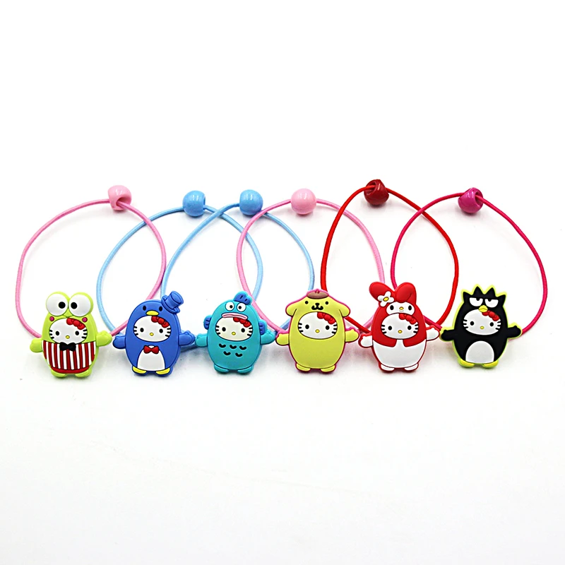2 PCS Lovely Sanrio Hair Ropes Kids Headwear Painted Resin Princess Headdress Girls Hair Accessories Children Elastic Hair Bands
2 PCS Lovely Sanrio Hair Ropes Kids Headwear Painted Resin Princess Headdress Girls Hair Accessories Children Elastic Hair Bands