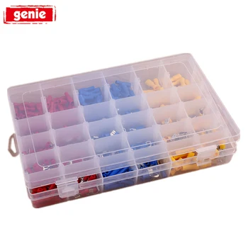 480pcs Assorted Electrical Wire Terminal Insulated Crimp Connector Spade Kit Set with Plastic Box
480pcs Assorted Electrical Wire Terminal Insulated Crimp Connector Spade Kit Set with Plastic Box