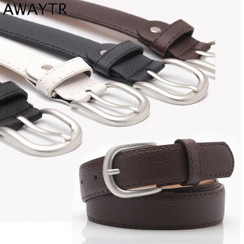 AWAYTR Fashion New Unisex PU Leather Pin Buckle Belt For Women Simple Wild Waistband for Jeans Decorative Belt Women Men
AWAYTR Fashion New Unisex PU Leather Pin Buckle Belt For Women Simple Wild Waistband for Jeans Decorative Belt Women Men