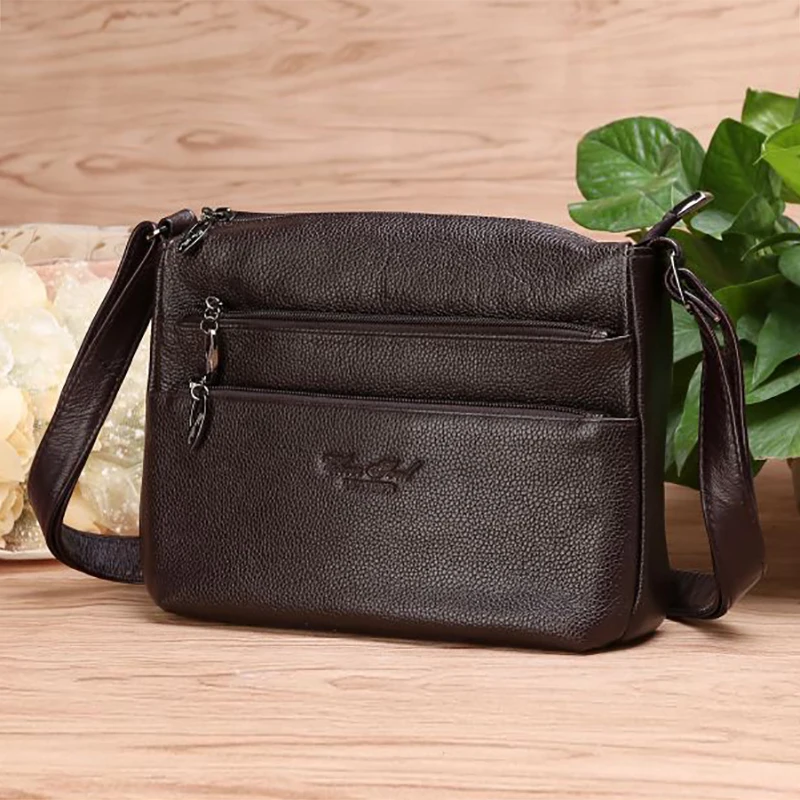 High Quality Women Real Cowhide Cross Body Bag Famous Brand Casual Hobo Ladies Shoulder Genuine Leather Messenger Bags
High Quality Women Real Cowhide Cross Body Bag Famous Brand Casual Hobo Ladies Shoulder Genuine Leather Messenger Bags