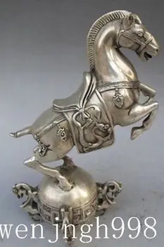 Crafts statue Chinese Copper silver FengShui Lucky zodiac year Run Horse animal beast Statue halloween
Crafts statue Chinese Copper silver FengShui Lucky zodiac year Run Horse animal beast Statue halloween