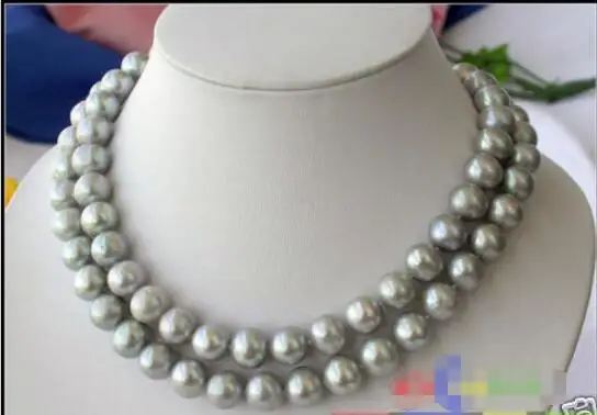 FREE SHIPPING>@@> Hot sale new Style >>>>>AAA 33" 12mm GRAY FRESHWATER PEARL NECKLACE 14KT
FREE SHIPPING>@@> Hot sale new Style >>>>>AAA 33" 12mm GRAY FRESHWATER PEARL NECKLACE 14KT
