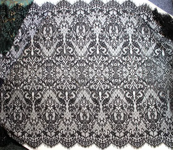 3M/Lot Width 65CM Good Quality France Eyelash Lace Trim DIY Clothing Skirt Wedding Dress Lace Fabric Accessories
3M/Lot Width 65CM Good Quality France Eyelash Lace Trim DIY Clothing Skirt Wedding Dress Lace Fabric Accessories