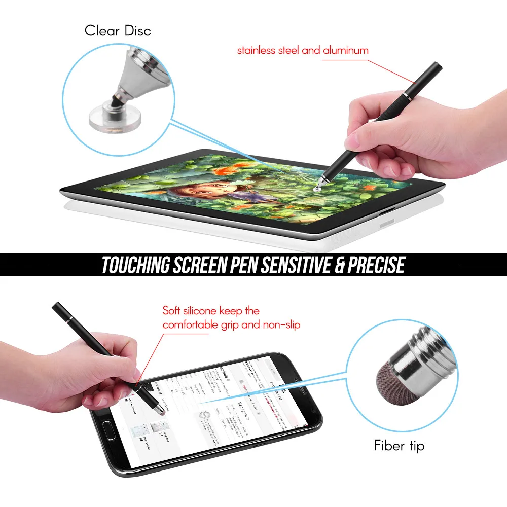 Stylus Pen Pencil Touchscreen Fine Tip Refill for Samsung Tab S3 T825 T820