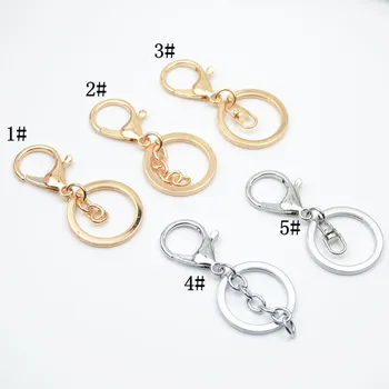 33mm gold key ring pendant Metal key ring diy lobster clasp Bag hanging Jewelry Accessories buckle ornaments Gold silver
33mm gold key ring pendant Metal key ring diy lobster clasp Bag hanging Jewelry Accessories buckle ornaments Gold silver