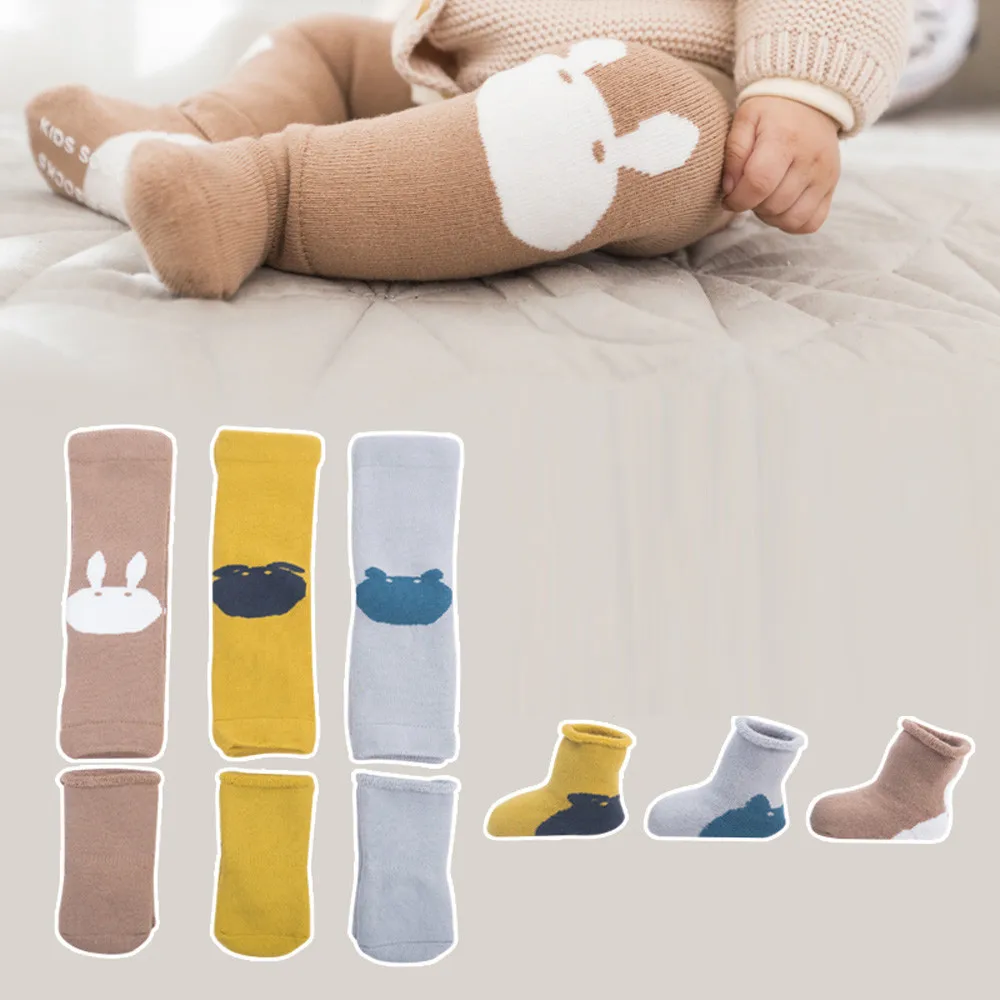 Cartoon Baby Crawling Toddler Girls Protective Knee Pads Leg Warmers+Socks Setsetknee socks kidscolour happy
Cartoon Baby Crawling Toddler Girls Protective Knee Pads Leg Warmers+Socks Setsetknee socks kidscolour happy