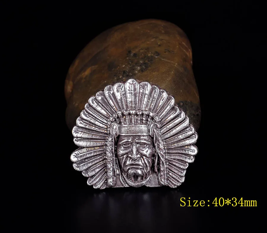 5PC 40*34MM ANTIQUE SILVER INDIAN CHIEF HEAD LEATHER CRAFT BUTTON DECORATION BELT PURSE SCREW BACK
5PC 40*34MM ANTIQUE SILVER INDIAN CHIEF HEAD LEATHER CRAFT BUTTON DECORATION BELT PURSE SCREW BACK