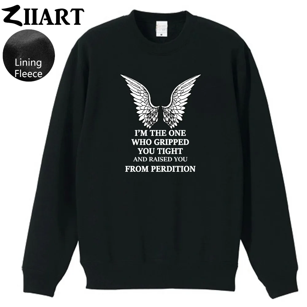 Angel wing Supernatural CASTIEL i'm the one who gripped you tight and raised you from perdition boys man male fleece Sweatshirt
Angel wing Supernatural CASTIEL i'm the one who gripped you tight and raised you from perdition boys man male fleece Sweatshirt
