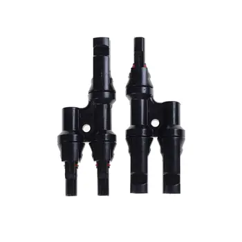 Solar system Multi T Branch Connector for solar panel parallel connection branch two pv module panel connect 1Pair
Solar system Multi T Branch Connector for solar panel parallel connection branch two pv module panel connect 1Pair