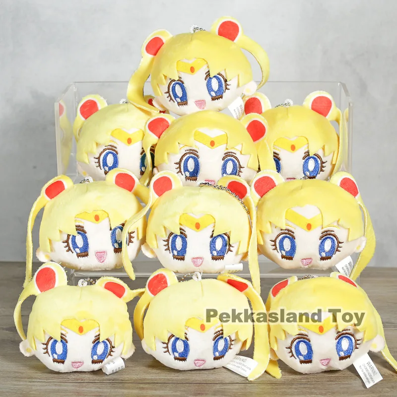 Sailor Moon Tsukino Usagi / Sailor Chibi Moon Chibi Usa Mini Plush Soft Stuffed Toys Dolls Keychains for Girls Gift 10pcs/lot
Sailor Moon Tsukino Usagi / Sailor Chibi Moon Chibi Usa Mini Plush Soft Stuffed Toys Dolls Keychains for Girls Gift 10pcs/lot