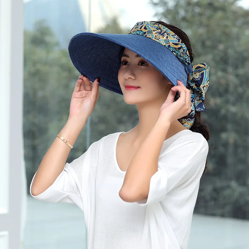 2018 New Summer Fashion Korean Style Big Visor Cap Color Matching Beach Sun Hat For Women
2018 New Summer Fashion Korean Style Big Visor Cap Color Matching Beach Sun Hat For Women