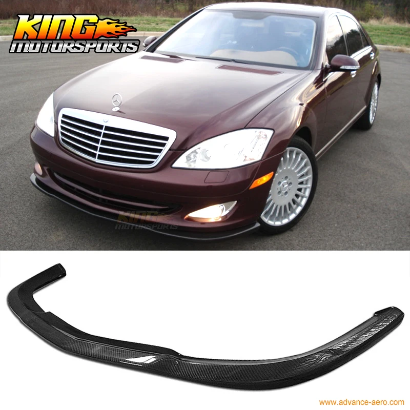 For 07-09 Mercedes W221 S-Class AMG Sports CS Style Front Bumper Lip - Carbon Fiber
For 07-09 Mercedes W221 S-Class AMG Sports CS Style Front Bumper Lip - Carbon Fiber
