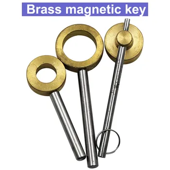URANN Brass magnetic Key lock tap gate valve fittings round key water meter front valve tap valve key wrench
URANN Brass magnetic Key lock tap gate valve fittings round key water meter front valve tap valve key wrench