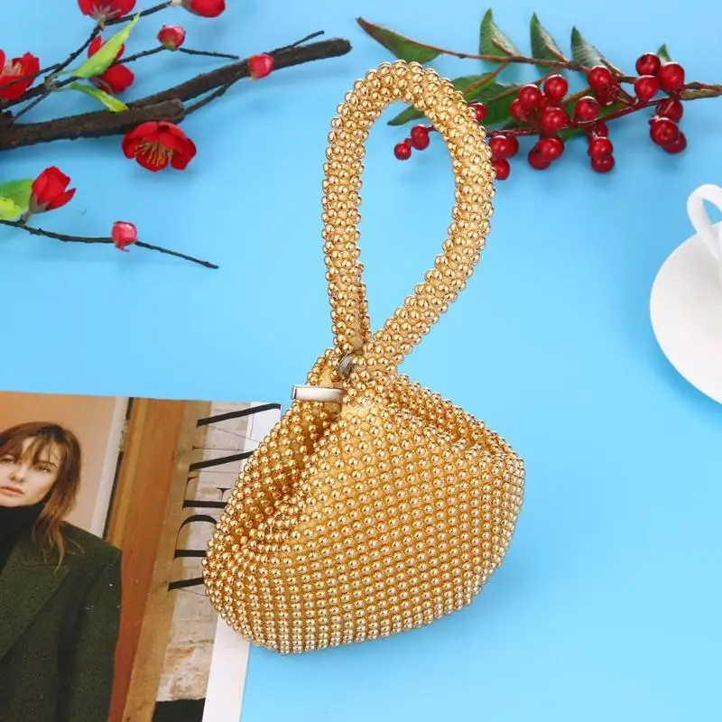 Women Metal Evening Clutch Bag Portable Clutch Bag Female Fashion Diamond Rhinestone Lady Wallet Wedding Purse Handbag For Women
Women Metal Evening Clutch Bag Portable Clutch Bag Female Fashion Diamond Rhinestone Lady Wallet Wedding Purse Handbag For Women