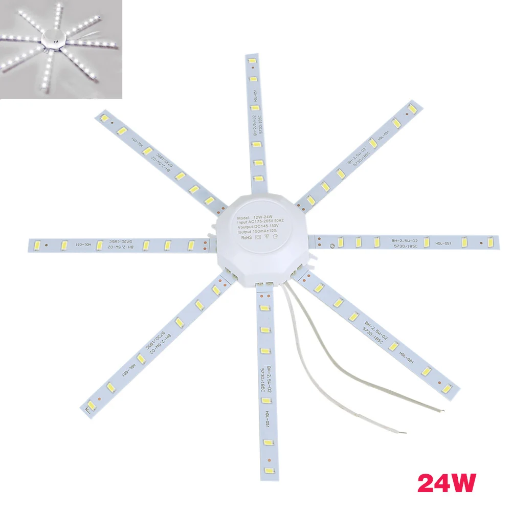 12W/16W/20W/24W LED Ceiling Lamp SMD 5730 PCB Board Modified Source LED Bulb Light
12W/16W/20W/24W LED Ceiling Lamp SMD 5730 PCB Board Modified Source LED Bulb Light