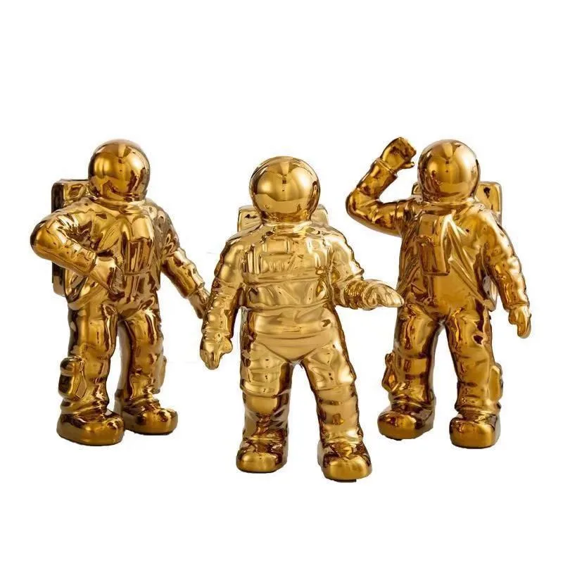 Creative Ceramics Astronaut Statue Modern Style Desktop Crafts Sculpture Home Decoration Ornaments Figurine R277
Creative Ceramics Astronaut Statue Modern Style Desktop Crafts Sculpture Home Decoration Ornaments Figurine R277