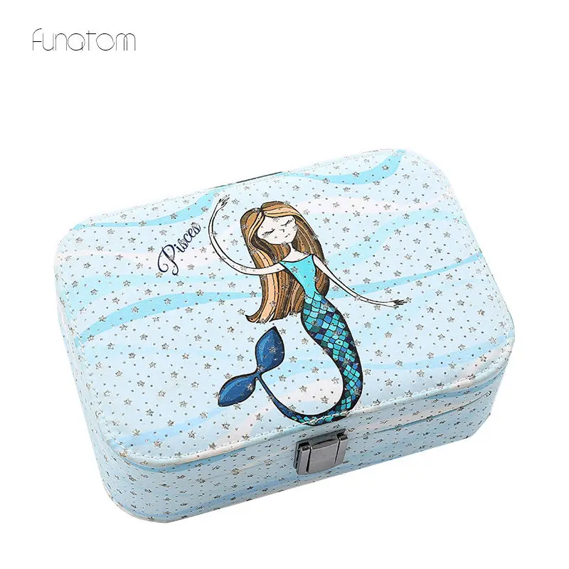 Jewelry Mermaid Cosmetic Organizer Display Travel Jewelry Case Boxes Portable Jewelry Box
Jewelry Mermaid Cosmetic Organizer Display Travel Jewelry Case Boxes Portable Jewelry Box