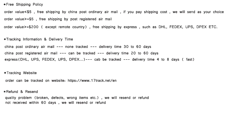 order shipment