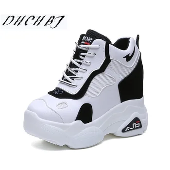 2019 Women Sneakers Mesh Casual Platform Trainers White Shoes 11CM Heels Spring Wedges Breathable Woman Height Increasing Shoes
2019 Women Sneakers Mesh Casual Platform Trainers White Shoes 11CM Heels Spring Wedges Breathable Woman Height Increasing Shoes