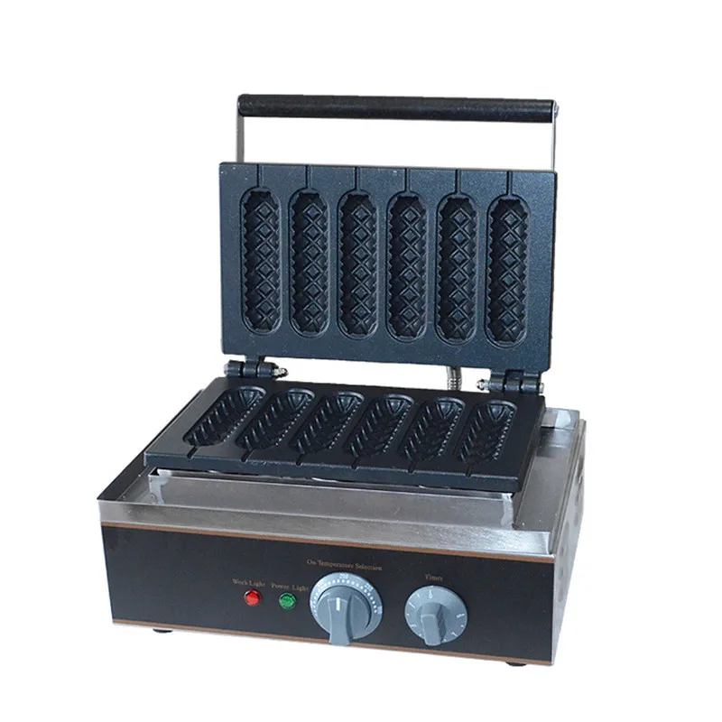 FY-119 110V/220V220v Electric French Hot Dog Lolly Waffle Maker Machine Baker Iron 
FY-119 110V/220V220v Electric French Hot Dog Lolly Waffle Maker Machine Baker Iron