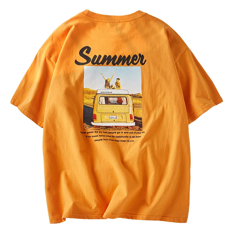 PYD22 Summer casual trend printing cotton half sleeve youth Slim round neck white new compassionate
PYD22 Summer casual trend printing cotton half sleeve youth Slim round neck white new compassionate