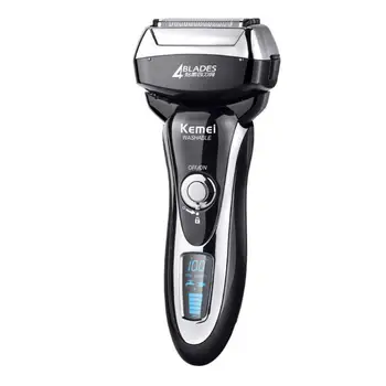 Electric Shaver Razor Professional 4 Blade Hign Speed Motor Shaver Maglev Cutting System With LCD Display 100-240V
Electric Shaver Razor Professional 4 Blade Hign Speed Motor Shaver Maglev Cutting System With LCD Display 100-240V