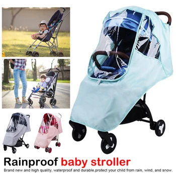 Easy To Fasten Baby Strollers Pushchairs Universal Waterproof Rain Cover Wind Dust Shield Zipper Open
Easy To Fasten Baby Strollers Pushchairs Universal Waterproof Rain Cover Wind Dust Shield Zipper Open