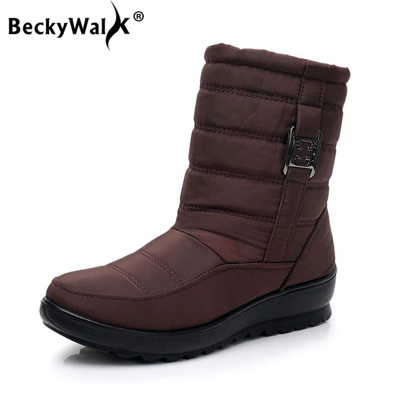 Winter women's boots female flat ankle boots waterproof antiskid snow boots warm ladies shoes woman winter fur botas WSH3147
Winter women's boots female flat ankle boots waterproof antiskid snow boots warm ladies shoes woman winter fur botas WSH3147