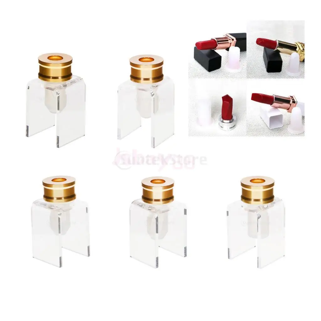 Make up Tools Lipstick Mould Cosmetics DIY Mould / Mold Crafts Tool Silicone Lip Balm Mold Filling for 12.1mm Tube 5 Models
Make up Tools Lipstick Mould Cosmetics DIY Mould / Mold Crafts Tool Silicone Lip Balm Mold Filling for 12.1mm Tube 5 Models