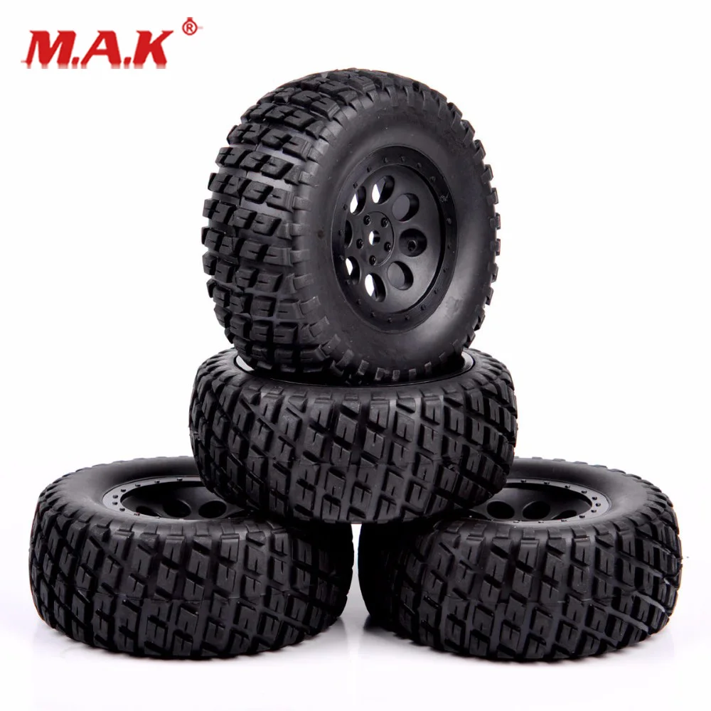 4Pcs/Set RC Short Course Truck Tires and Wheel Rims with 12mm Hex fit 1:10 Scale Truck Car Model Toys Accessories
4Pcs/Set RC Short Course Truck Tires and Wheel Rims with 12mm Hex fit 1:10 Scale Truck Car Model Toys Accessories