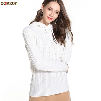 Hot sale pullover women hooded sweaters long sleeve autumn winter jumper womens casual knitted sweater ropa mujer invierno
Hot sale pullover women hooded sweaters long sleeve autumn winter jumper womens casual knitted sweater ropa mujer invierno