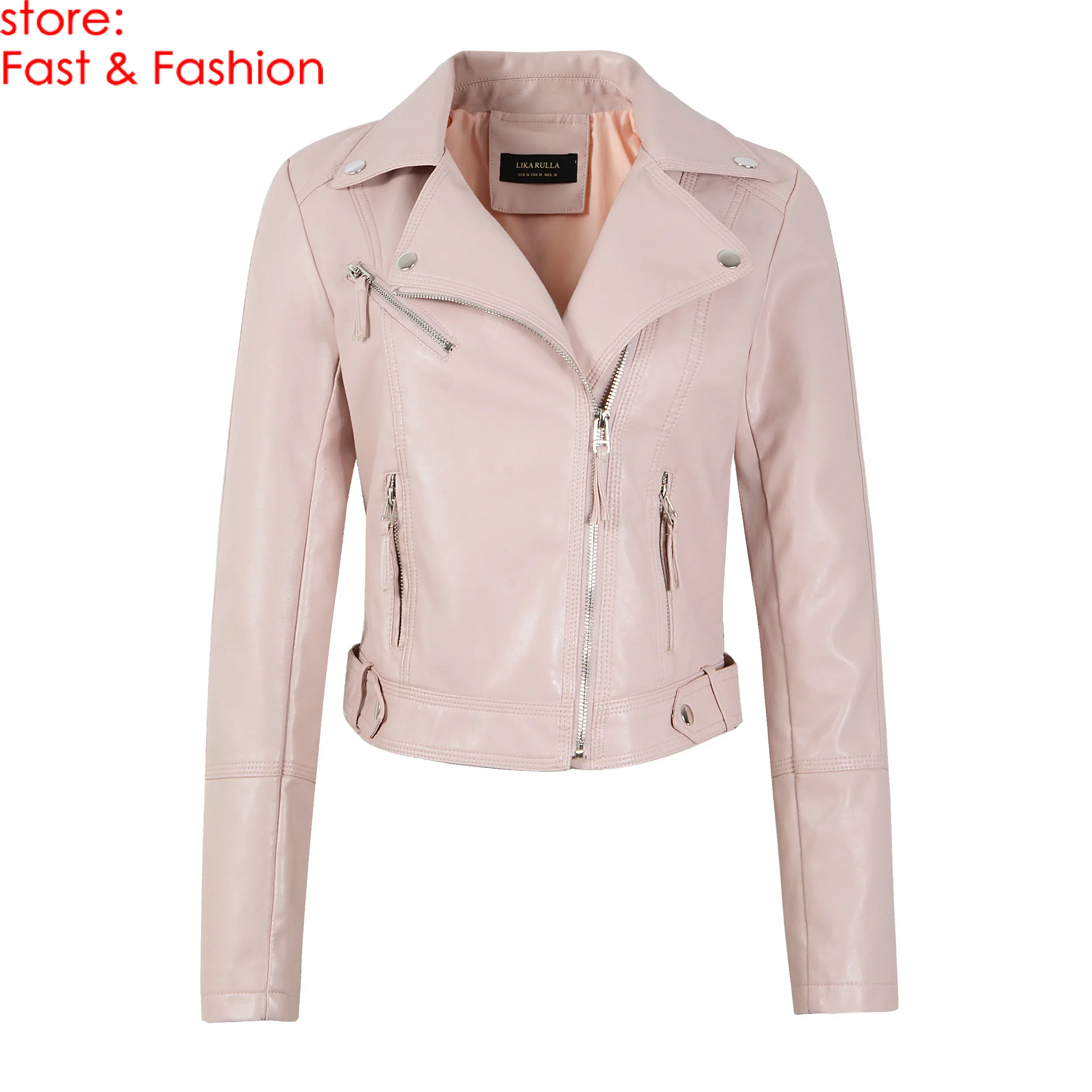 2019 New Fashion Women Casual Autunm Winter Faux Leather Jackets Lady PU Motorcycle Cool Long Sleeve Outerwear Coats Wine Red
2019 New Fashion Women Casual Autunm Winter Faux Leather Jackets Lady PU Motorcycle Cool Long Sleeve Outerwear Coats Wine Red
