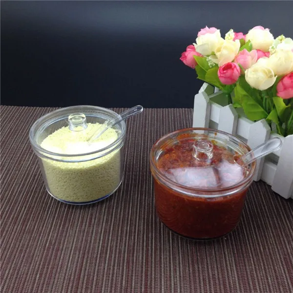 Acrylic Sugar & Creamer Pots condiment seasoning bowl salt shaker bottle kitchen Sugar can
Acrylic Sugar & Creamer Pots condiment seasoning bowl salt shaker bottle kitchen Sugar can