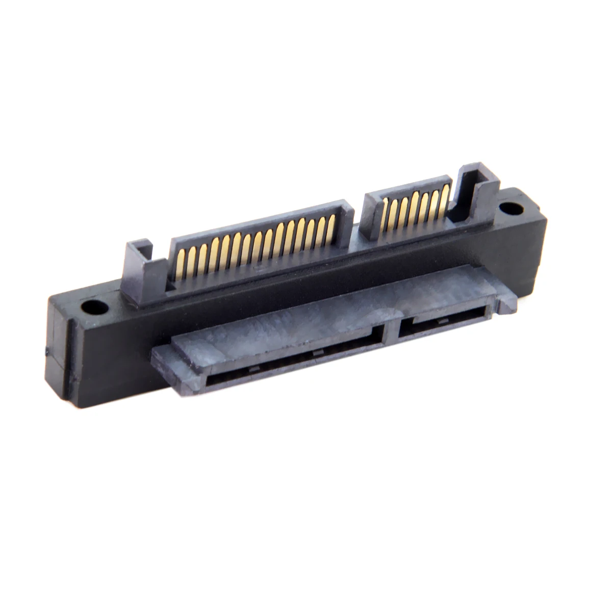 10pcs/lot SATA 22Pin 7+15 Male to SATA 22Pin Female Extension 90 Degree Up Angled Convertor Adapter
10pcs/lot SATA 22Pin 7+15 Male to SATA 22Pin Female Extension 90 Degree Up Angled Convertor Adapter