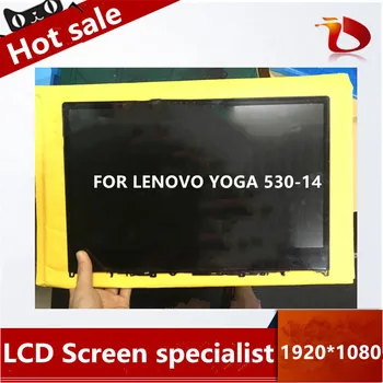 new 1920*1080 FOR LENOVO YOGA 530-14IKB 530 14 series lcd TOUCH SCREEN DIGITIZER LCD DISPLAY ASSEMBLY WITH FRAME
new 1920*1080 FOR LENOVO YOGA 530-14IKB 530 14 series lcd TOUCH SCREEN DIGITIZER LCD DISPLAY ASSEMBLY WITH FRAME