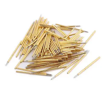 100pcs P048-B 0.5mm Dia 12mm Length Metal Spring Pressure Test Probe Needle 
100pcs P048-B 0.5mm Dia 12mm Length Metal Spring Pressure Test Probe Needle