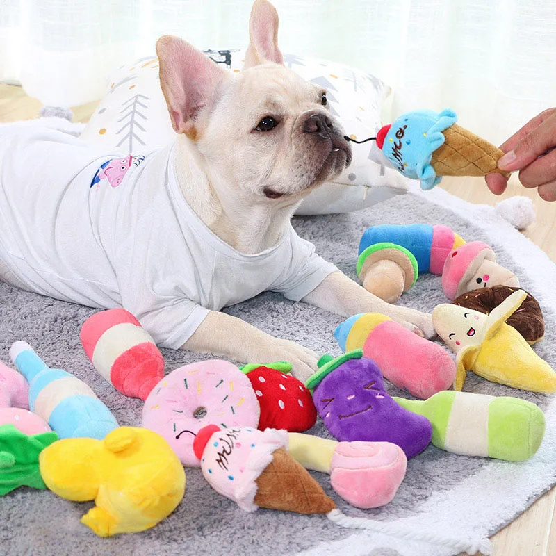 small plush dogs