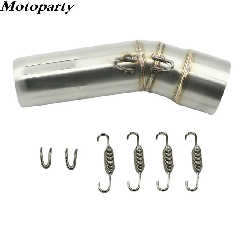 Motor Exhaust Muffler Middle Link Pipe For BMW F800GS F800 GS ADV 2008-2017