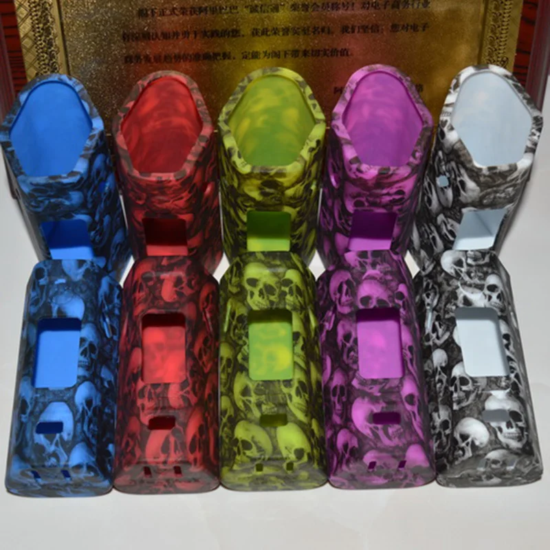 1 set Design Skull Head Camouflage Protective silicone case cover sleeve For RX 2/3 Reuleaux 150W 200W Vape Skin Wismec RX2/3
1 set Design Skull Head Camouflage Protective silicone case cover sleeve For RX 2/3 Reuleaux 150W 200W Vape Skin Wismec RX2/3